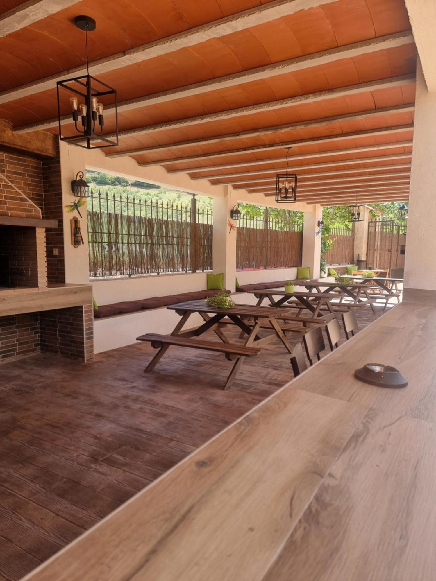 La Aldea Guest House Alcaraz Exterior foto