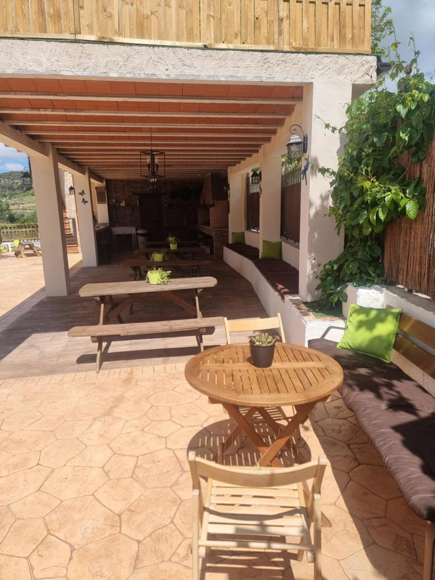 La Aldea Guest House Alcaraz Exterior foto